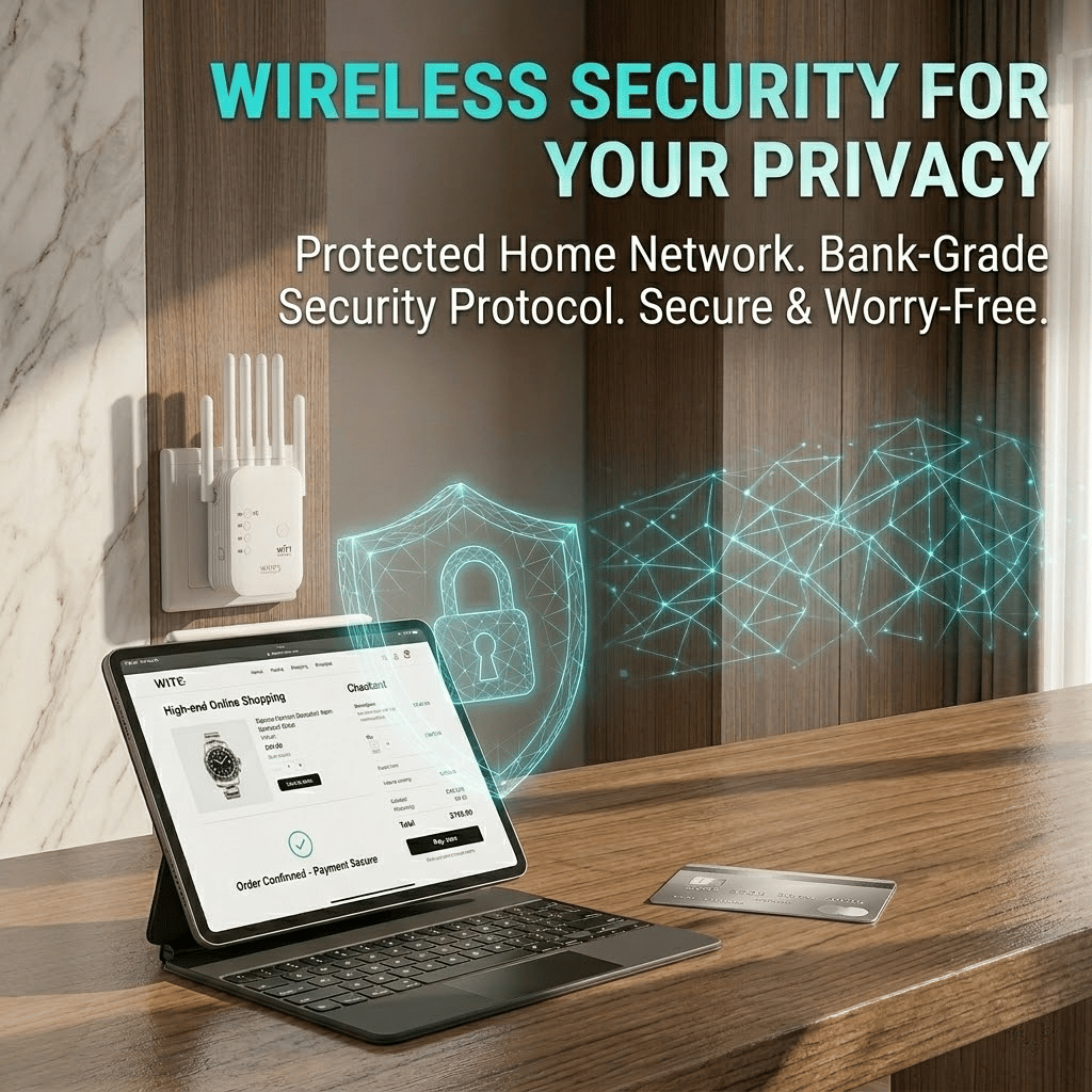 🔥LAST DAY 60% OFF -The Velocity Prime: 1200Mbps Ultra-Speed WiFi Repeater