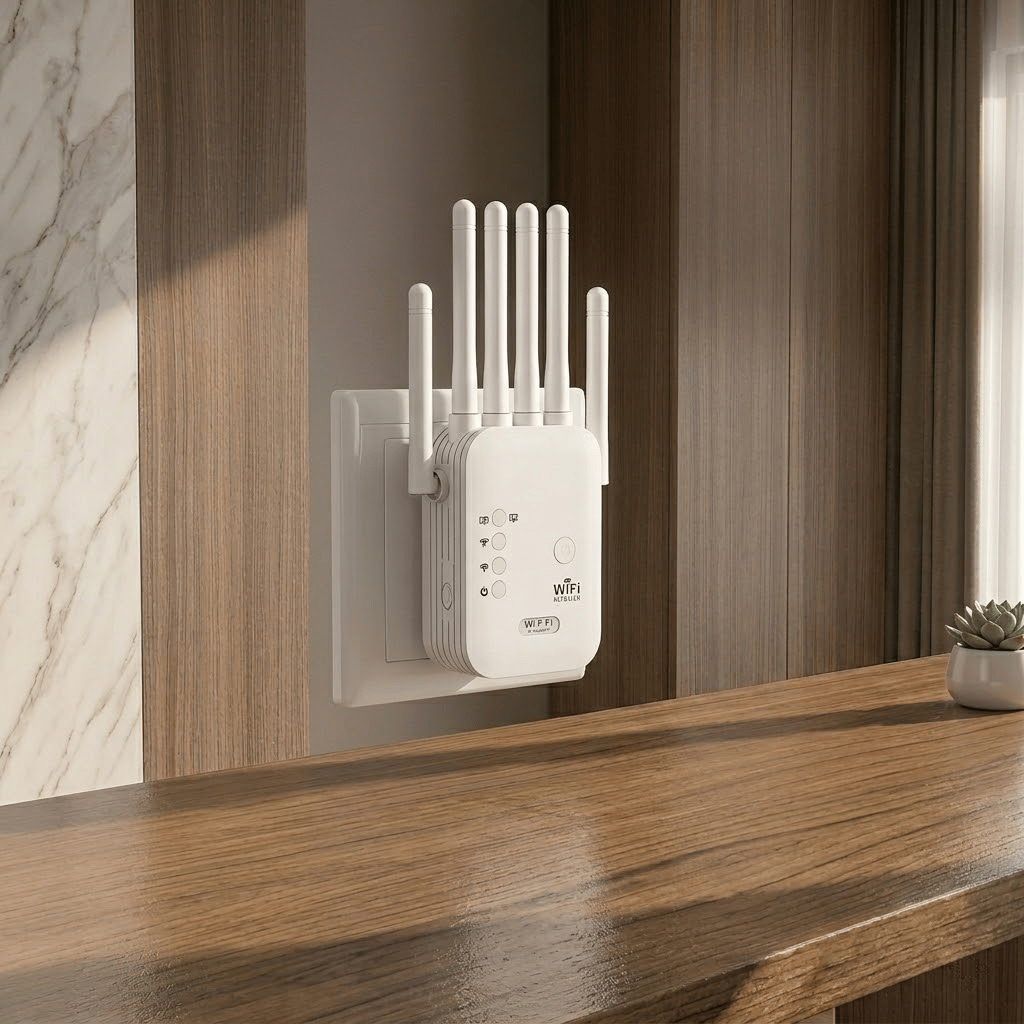 🔥LAST DAY 60% OFF -The Velocity Prime: 1200Mbps Ultra-Speed WiFi Repeater